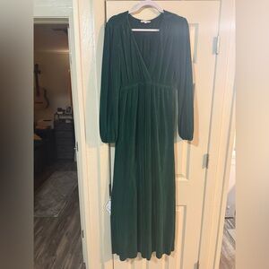 Baltic Born Deep Green Maxi Dress